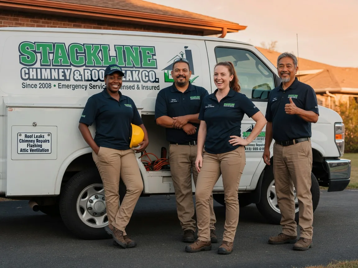 Chimney flashing repair company in Springfield, IL